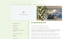 Desktop Screenshot of carripook.com.au